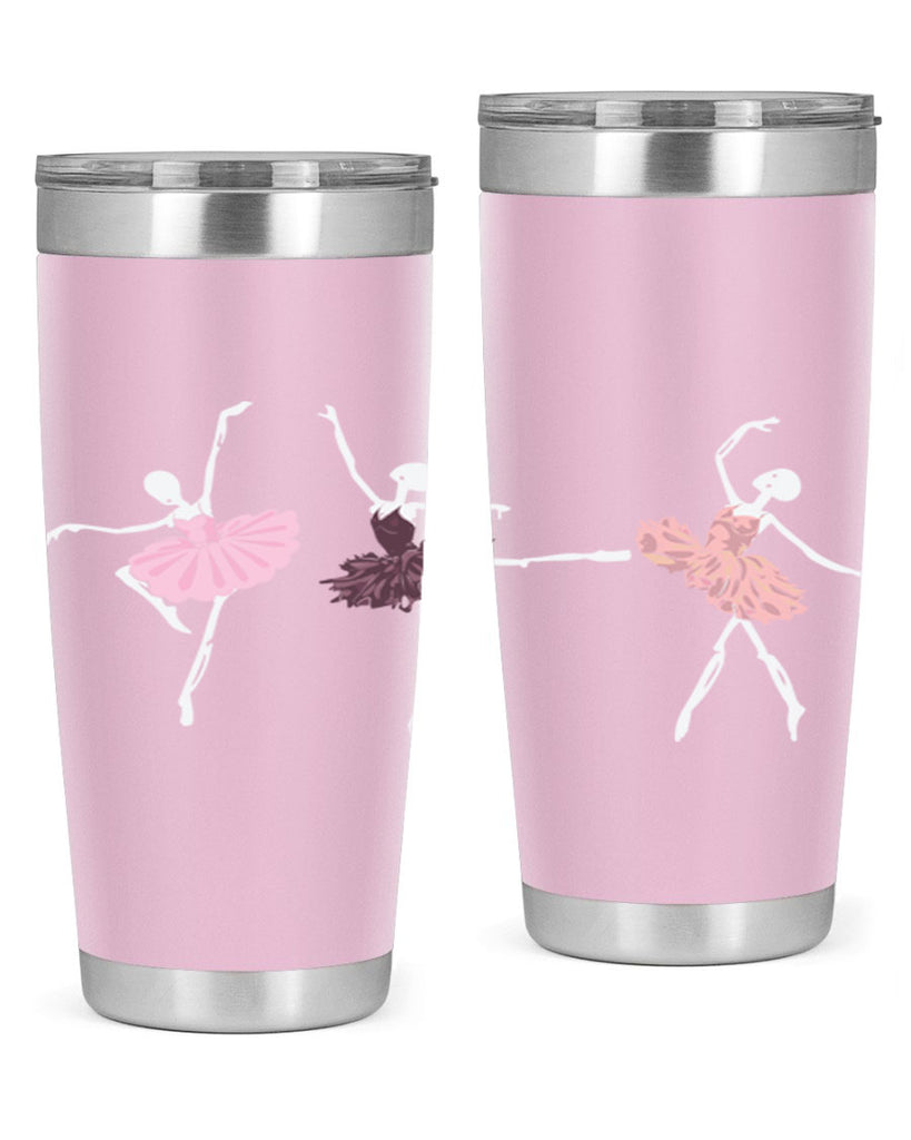 Skeleton Ballerinas Ballet Halloween Ballet 79#- ballet- Tumbler