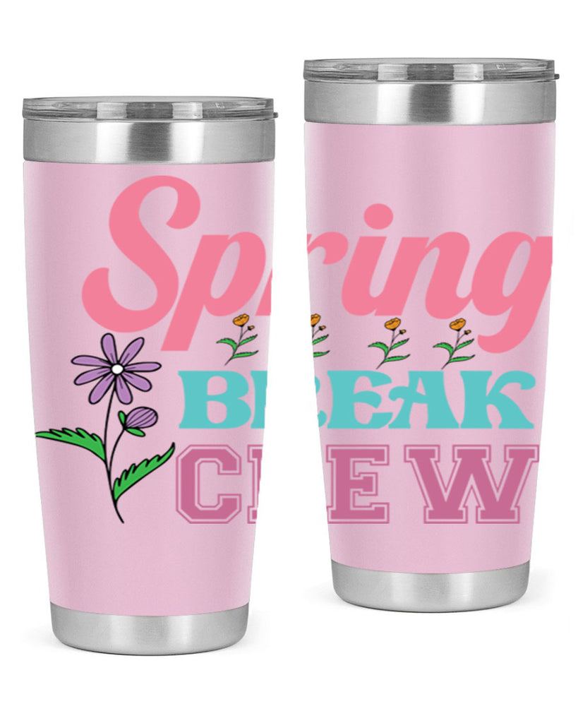 Spring Break Crew  484#- spring- Tumbler