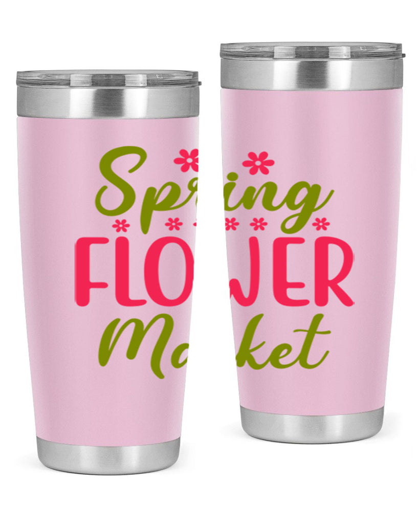 Spring Flower Market 423#- spring- Tumbler