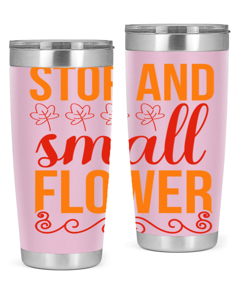 Stop and small flower 522#- spring- Tumbler