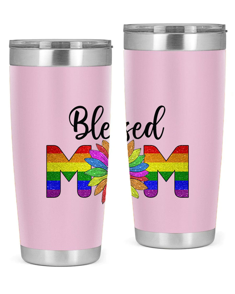 Sunflower Lgbt Blessed Mom  51#- lgbt- Tumbler