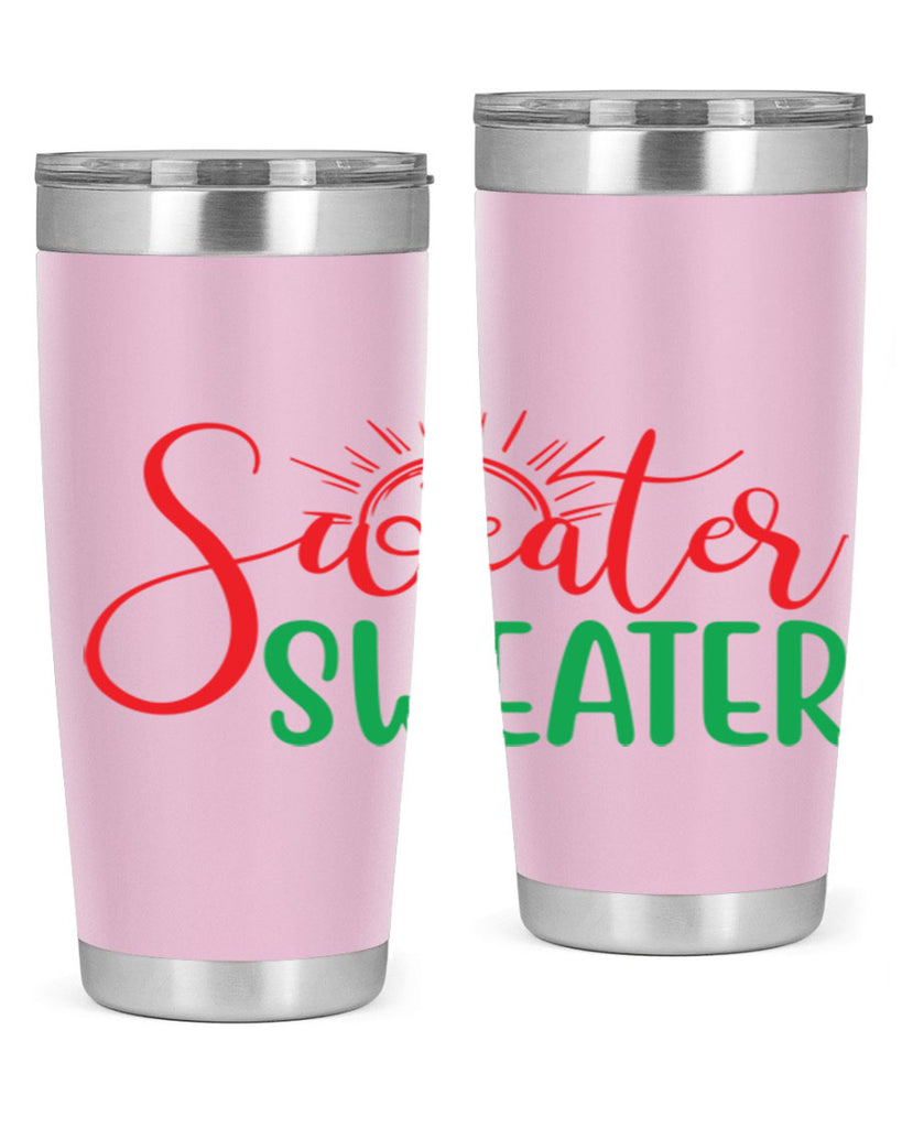 Sweater Weather 583#- fall- Tumbler