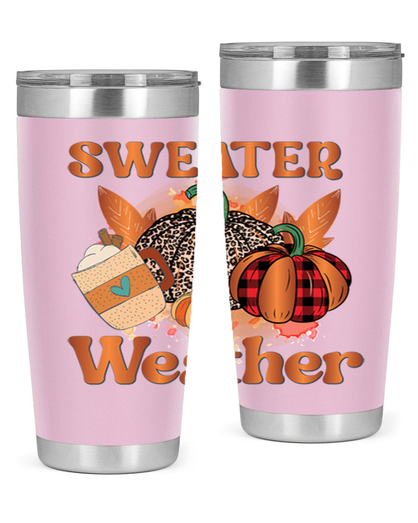 Sweater Weather 589#- fall- Tumbler