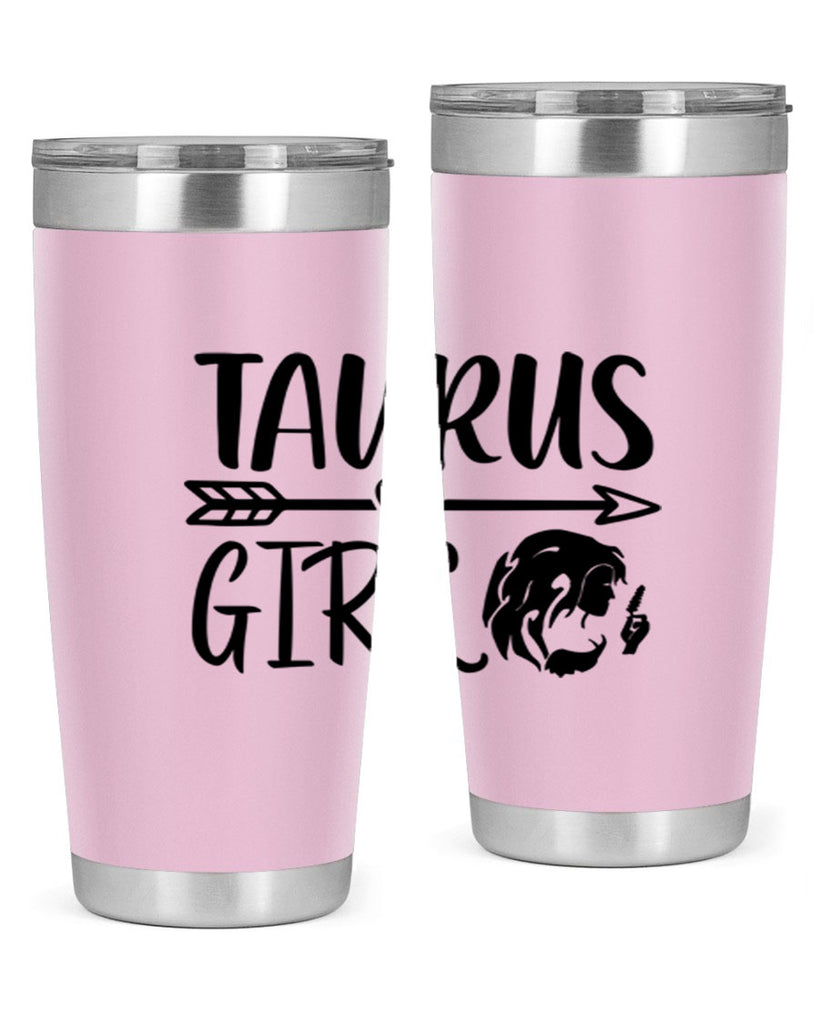 Taurus girl 498#- zodiac- Tumbler