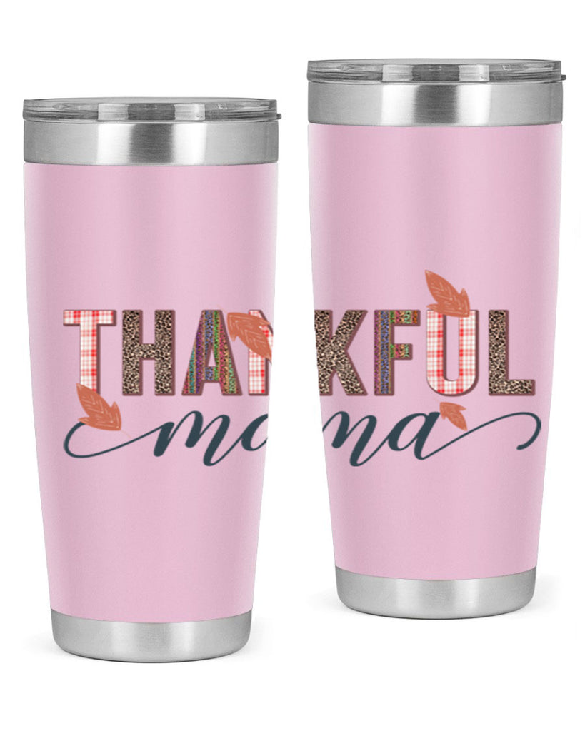 Thankful mama 606#- fall- Tumbler