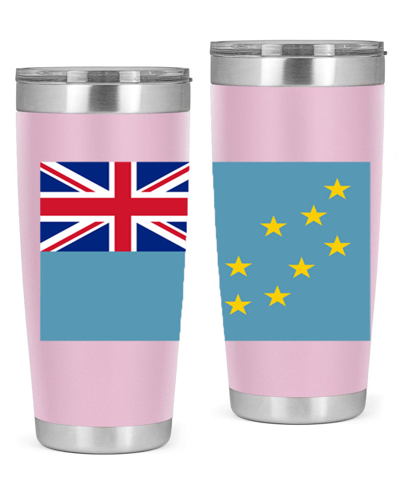 Tuvalu 15#- world flags- Tumbler