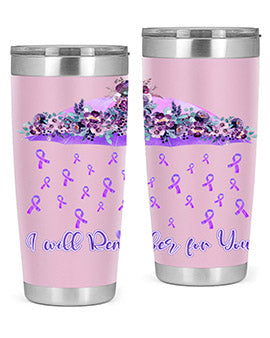 Umbrella Remember AlzheimerS Awareness 218#- alzheimers- Cotton Tank