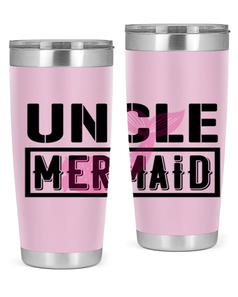 Uncle mermaid 634#- mermaid- Tumbler