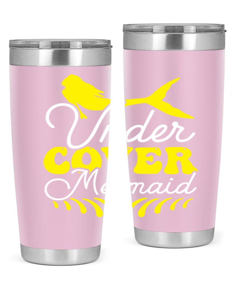 Under Cover Mermaid 637#- mermaid- Tumbler