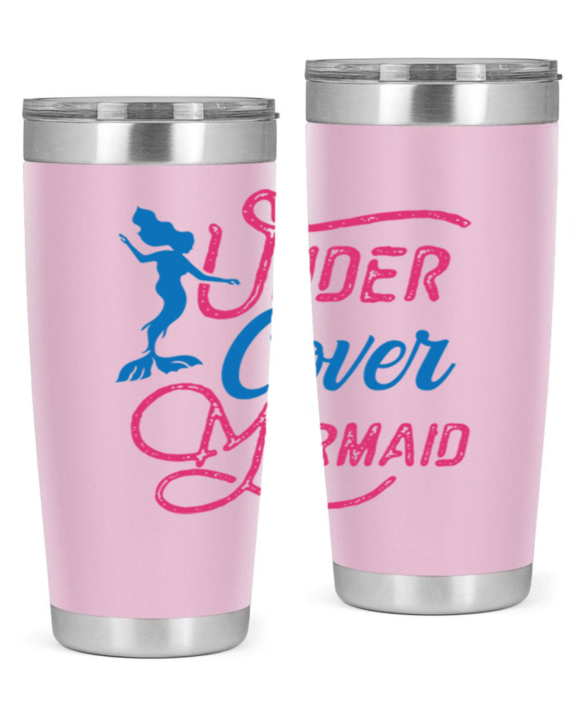 Under Cover Mermaid 640#- mermaid- Tumbler