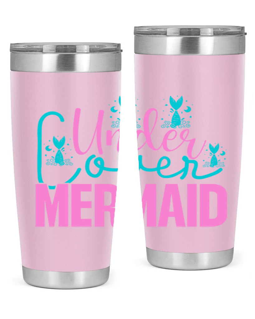 Under Cover Mermaid 643#- mermaid- Tumbler