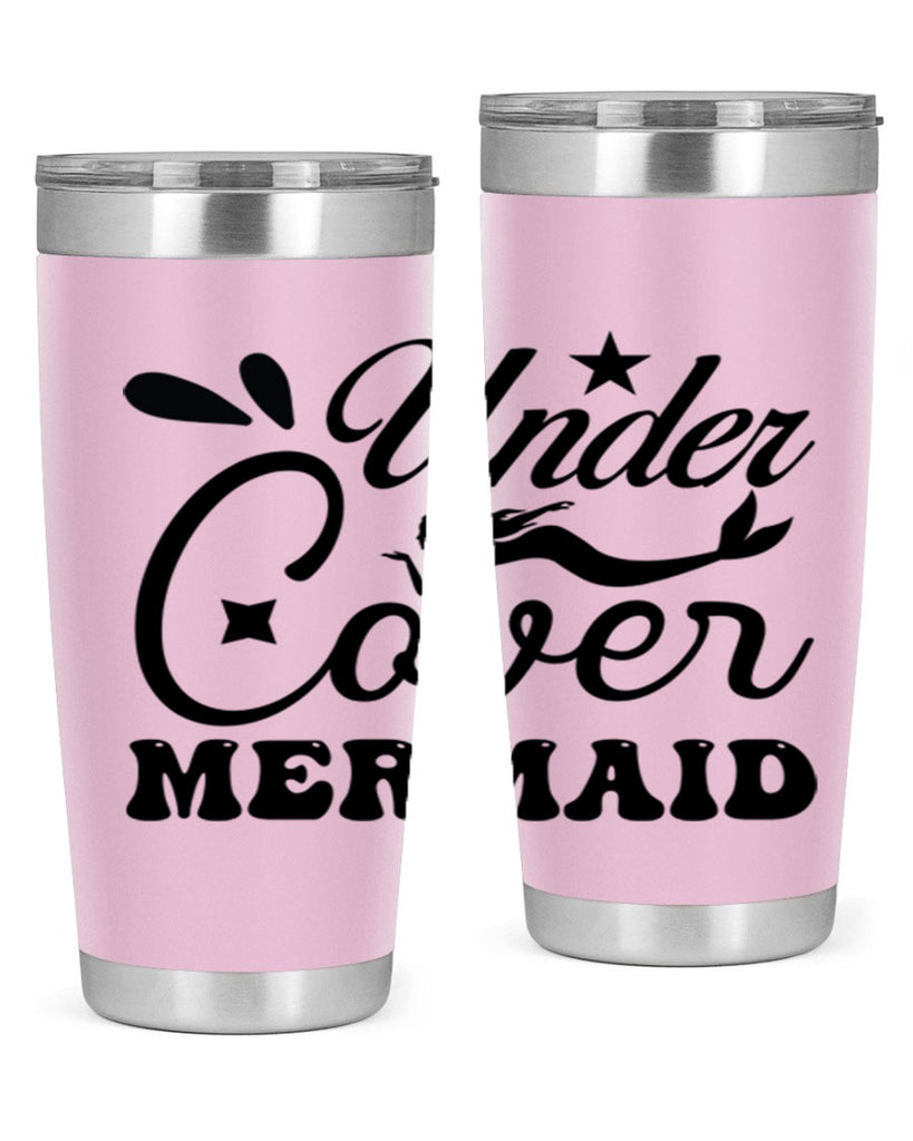 Under cover mermaid 646#- mermaid- Tumbler