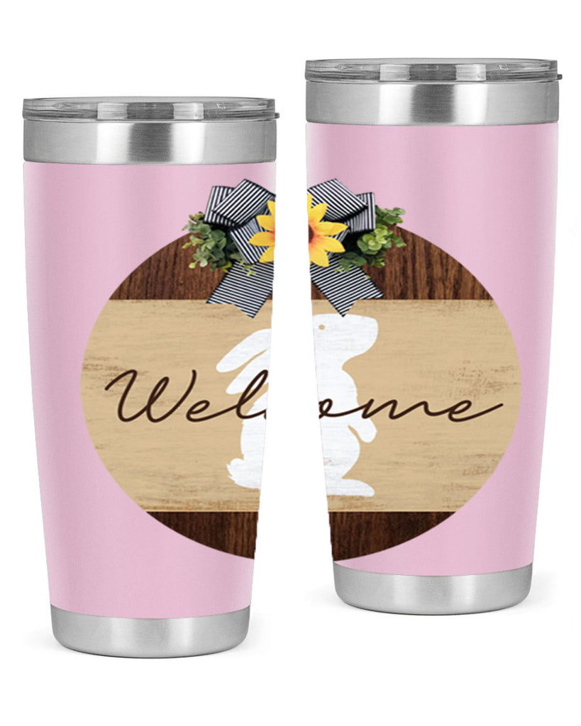Welcome Bunny Mockup568#- spring- Tumbler