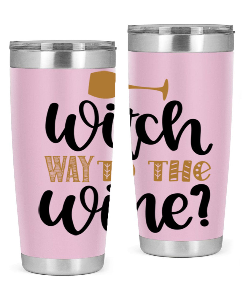 Witch Way to the Wine 651#- fall- Tumbler