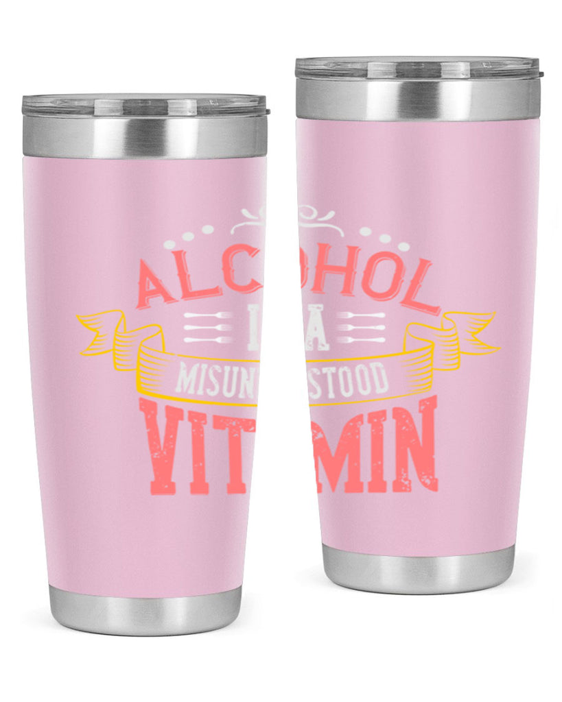 alcohol is a misunderstood vitamin 50#- cooking- Tumbler