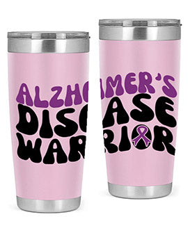 alzheimer s disease warrior 4#- alzheimers- Tumbler