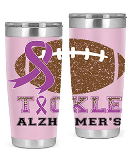 alzheimers awareness style 112#- alzheimers- Tumbler