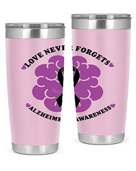 alzheimers awareness style 95#- alzheimers- Tumbler