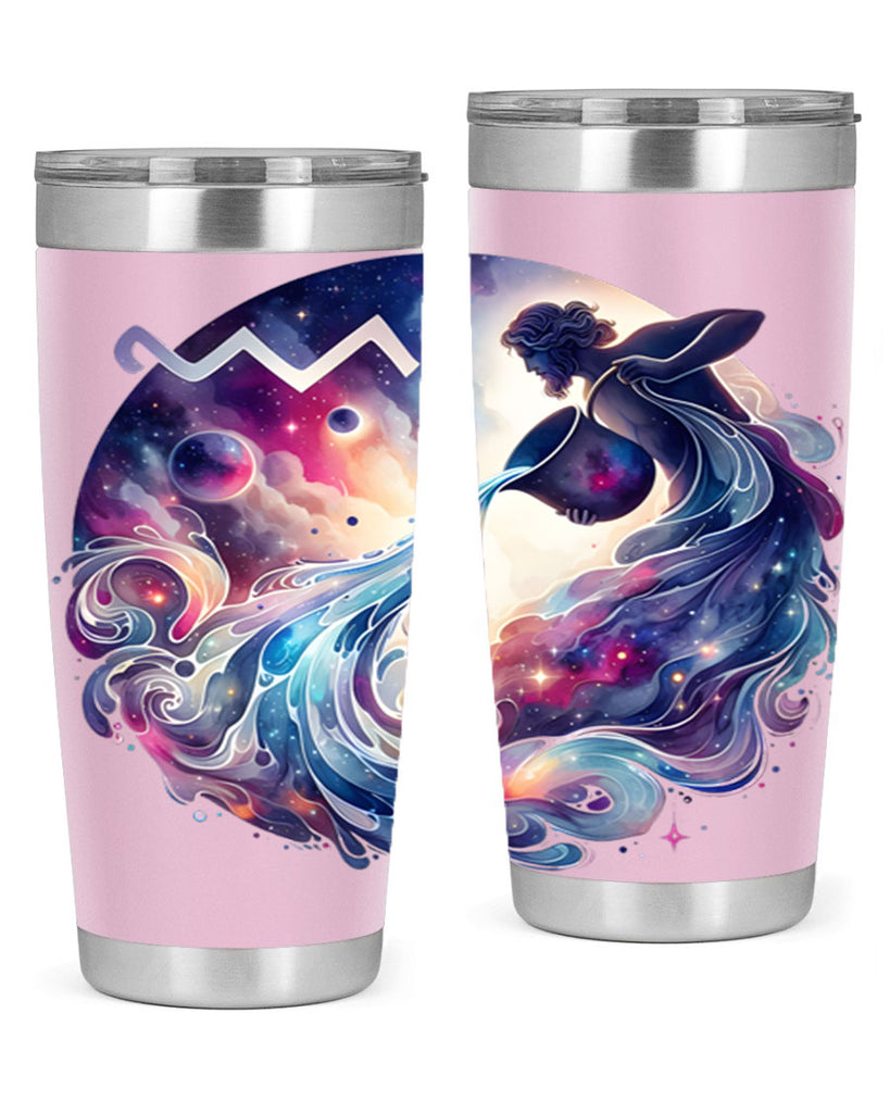 aquarius 89#- zodiac- Tumbler