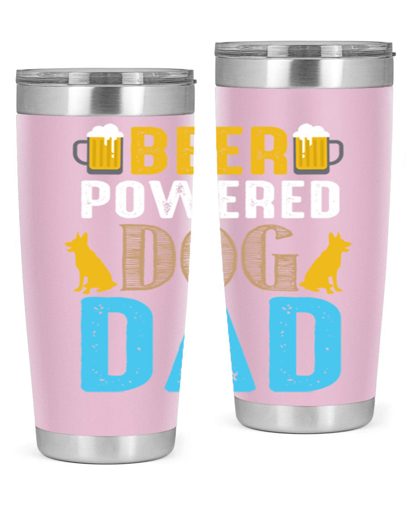 beer power dog dad 145#- beer- Tumbler