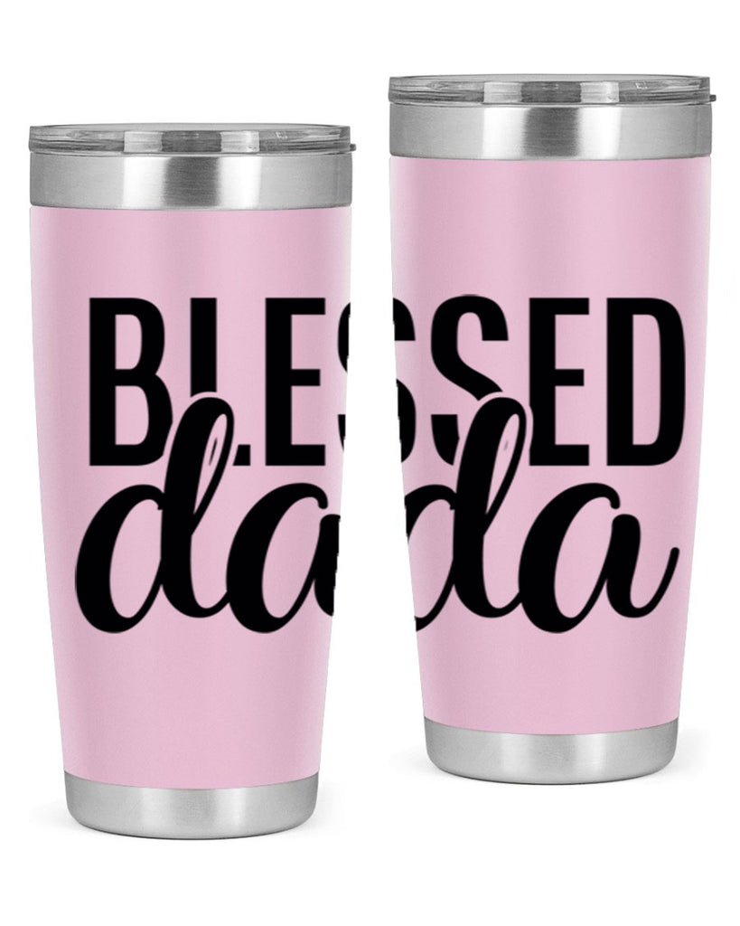 blessed dada 34#- dad- Tumbler