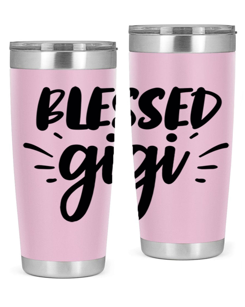 blessed gigi 64#- grandma - nana- Tumbler