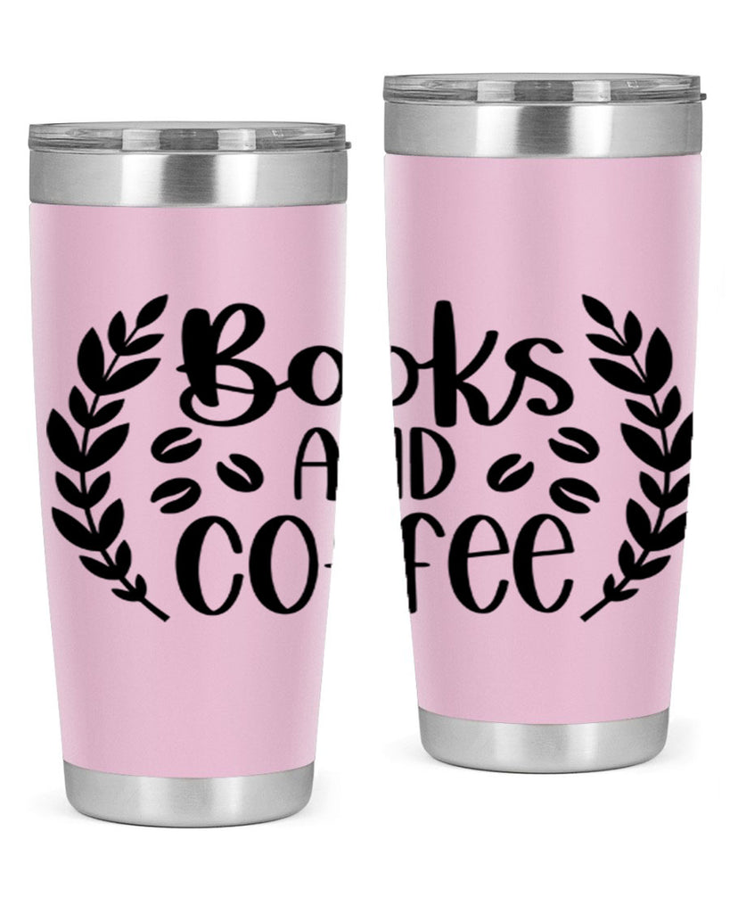 books and coffee 47#- reading- Tumbler