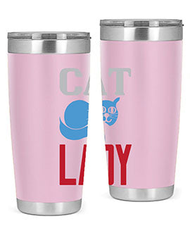 cat lady Style 31#- cat- Tumbler