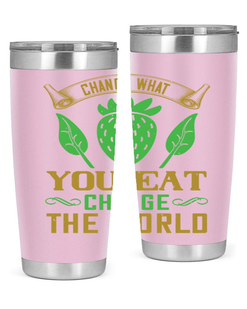 change what you eat change the world 146#- vegan- Tumbler