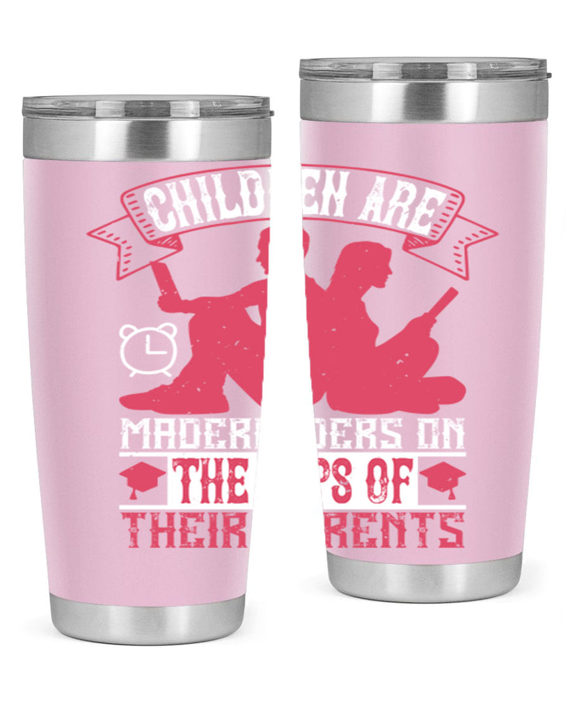 children are made readers on the laps of their parents 73#- reading- Tumbler