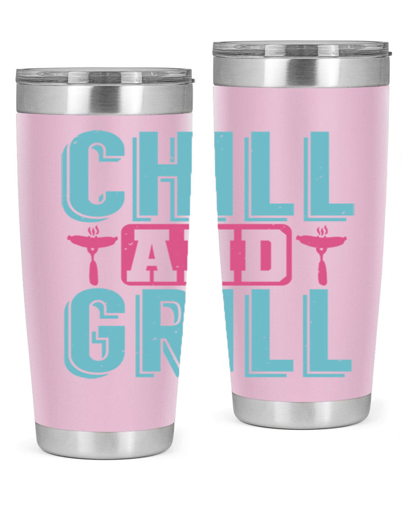 chill and grill 49#- bbq- Tumbler