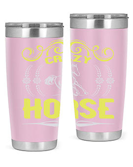 crazy horse Style 9#- horse- Tumbler