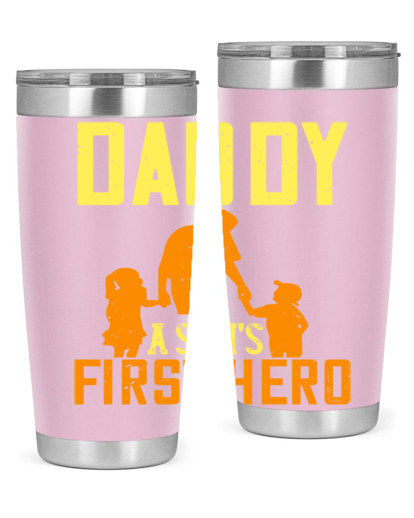 daddy a sons first hero 249#- fathers day- Tumbler