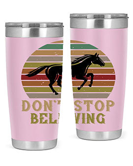 don’t stop believing Style 8#- horse- Tumbler