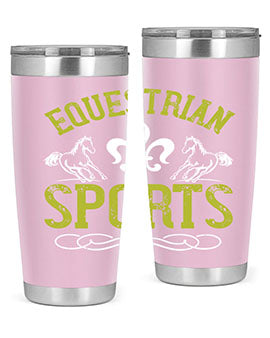 equestrian sports Style 55#- horse- Tumbler