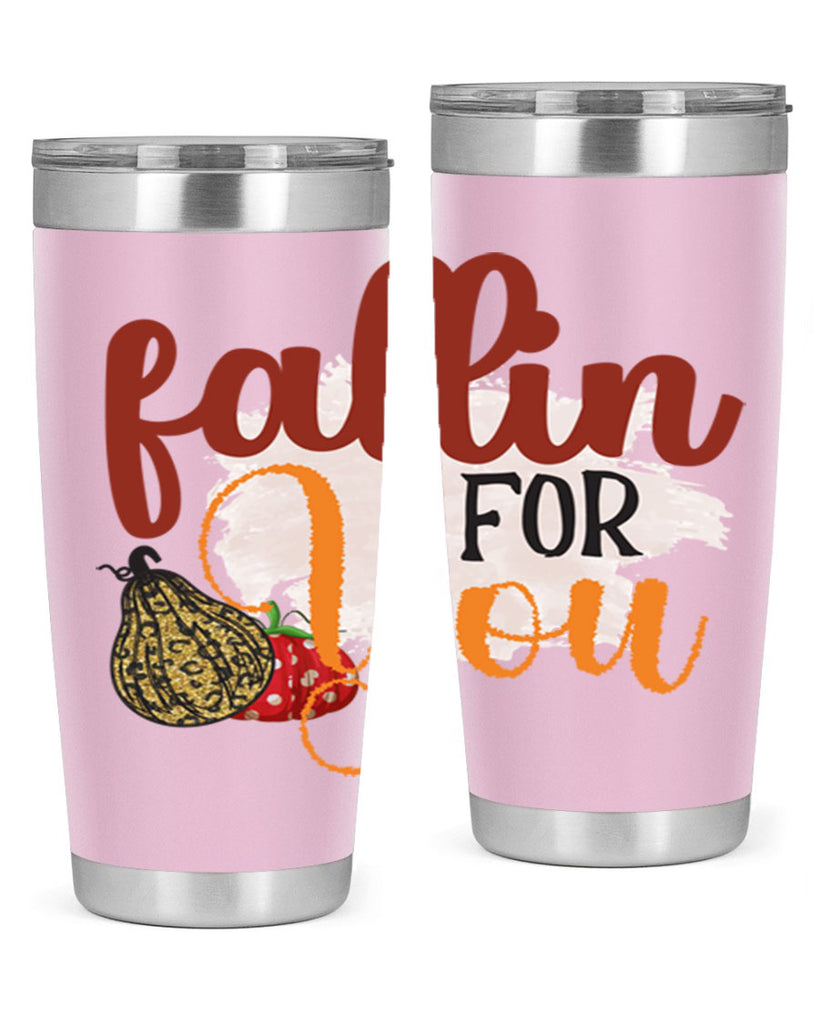 fallin for you 167#- fall- Tumbler