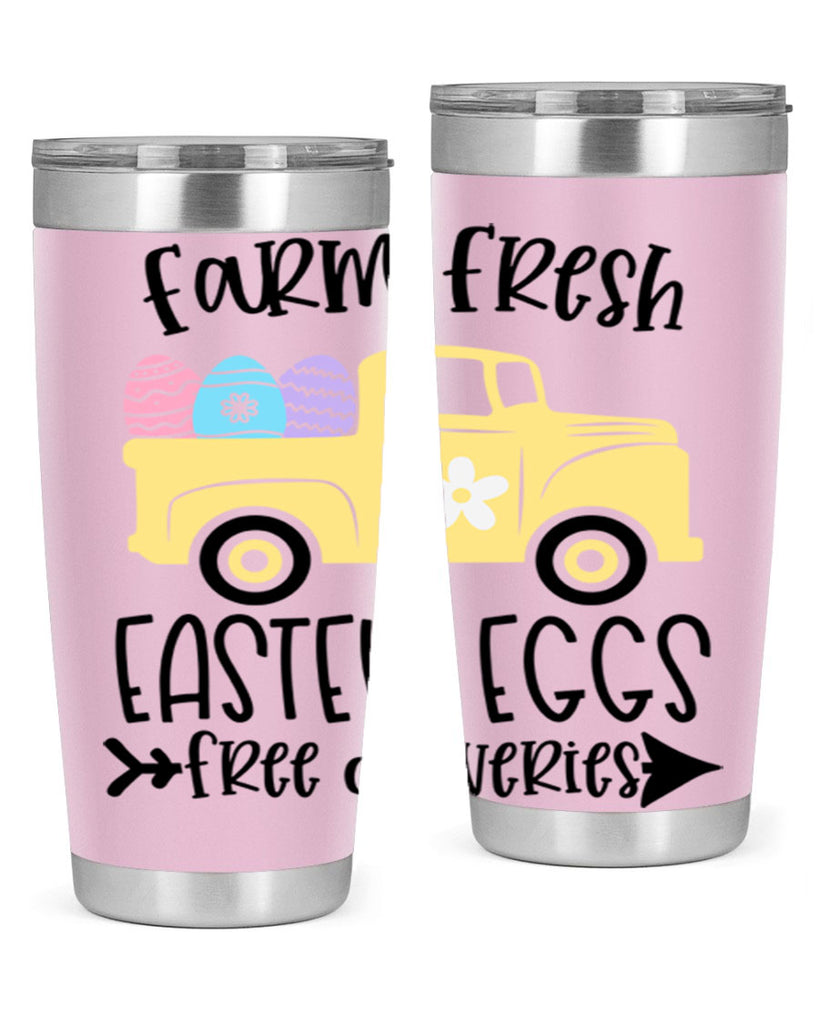 farm fresh easter eggs 46#- easter- Tumbler