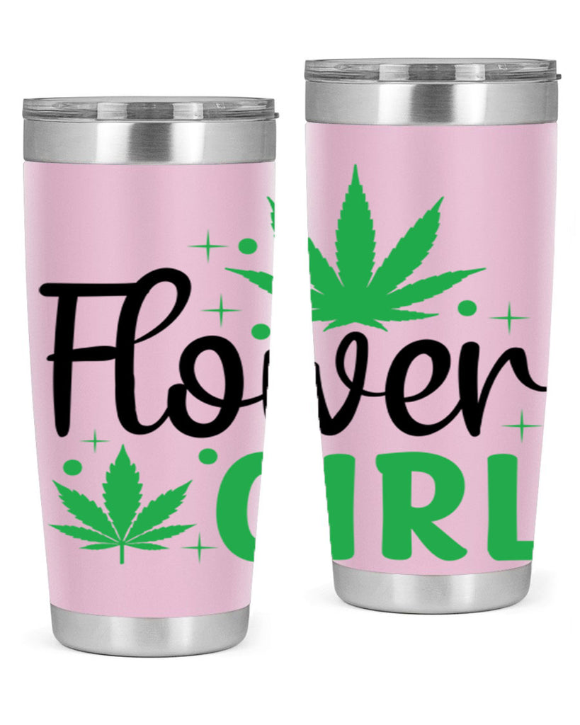 flower girl 83#- marijuana- Tumbler