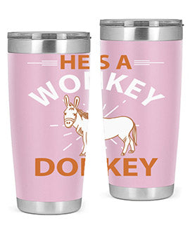 he’s a wonky donkey Style 4#- donkey- Tumbler