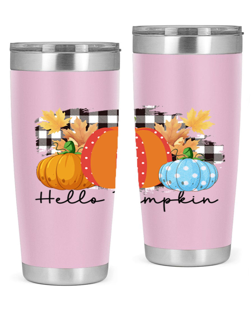 hello pumpkin 290#- fall- Tumbler