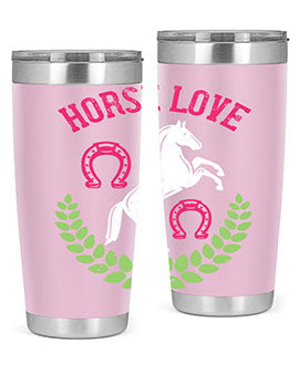 horse love Style 50#- horse- Tumbler