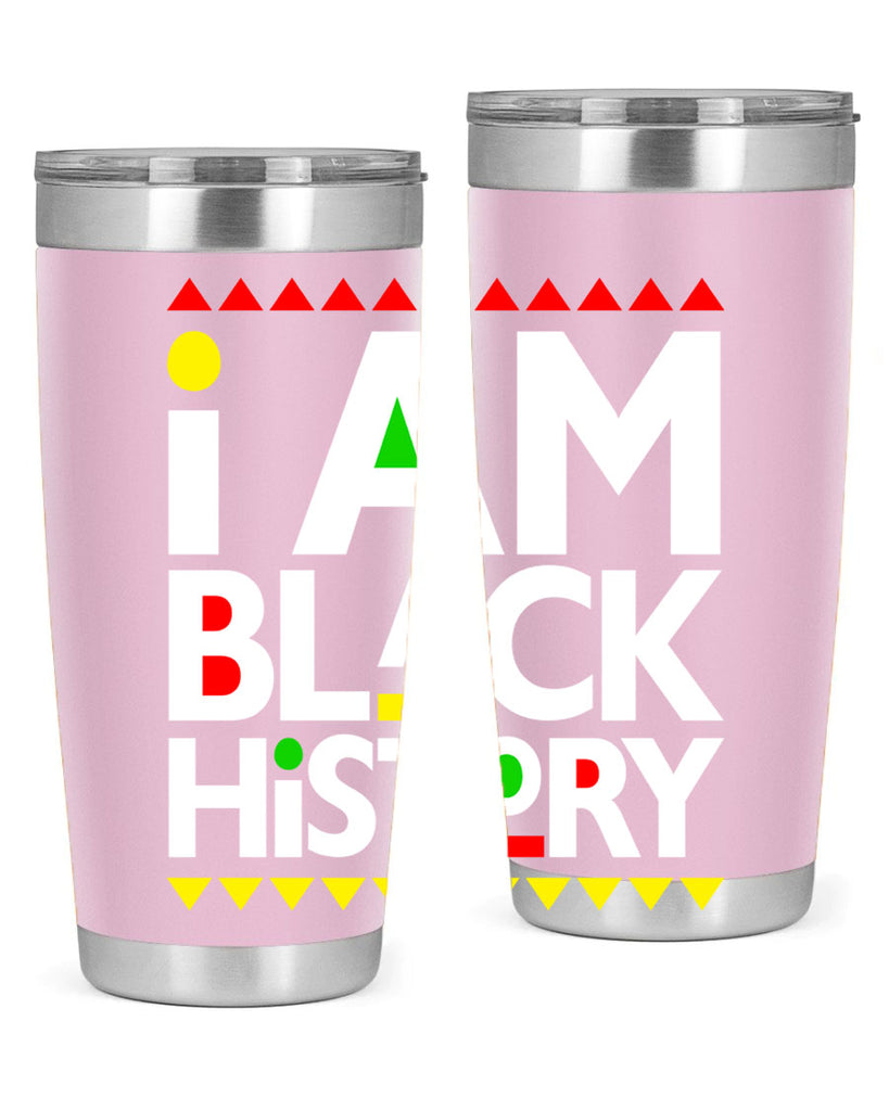 i am black  history 116#- black words phrases- Cotton Tank