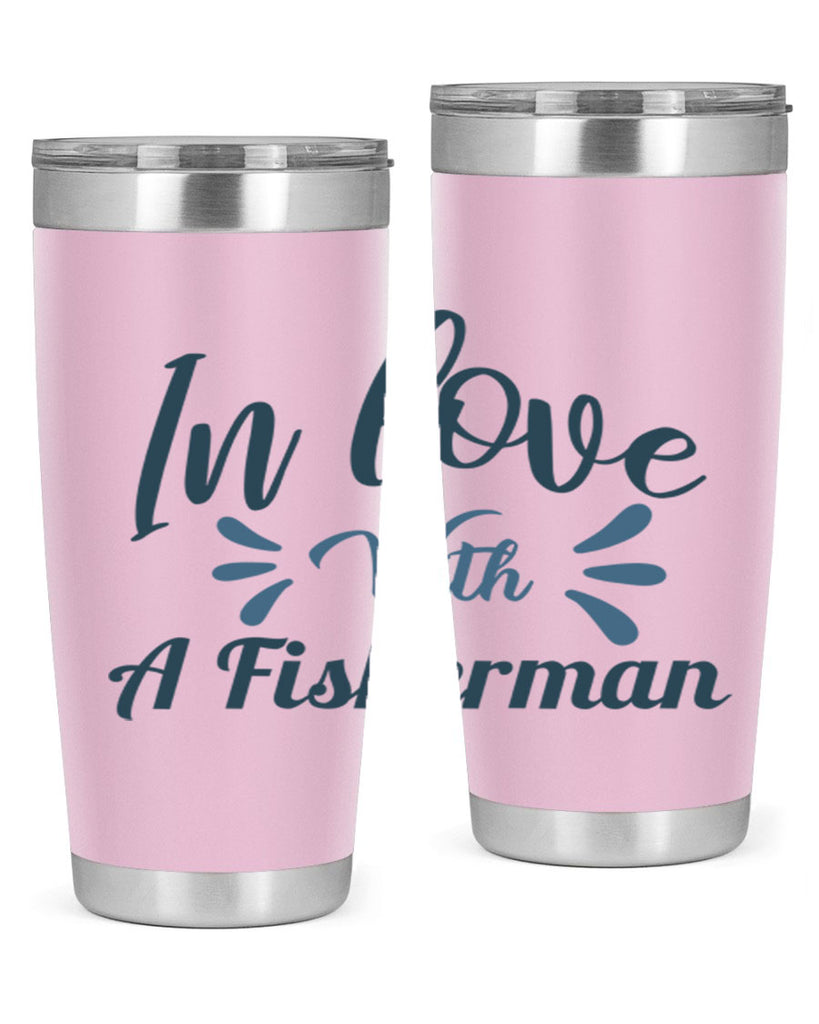 in love with 83#- fishing- Tumbler