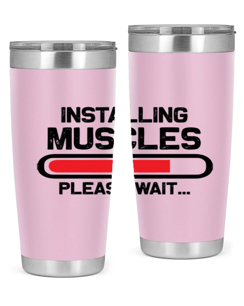 installing muscles please wait 7#- gym- Tumbler