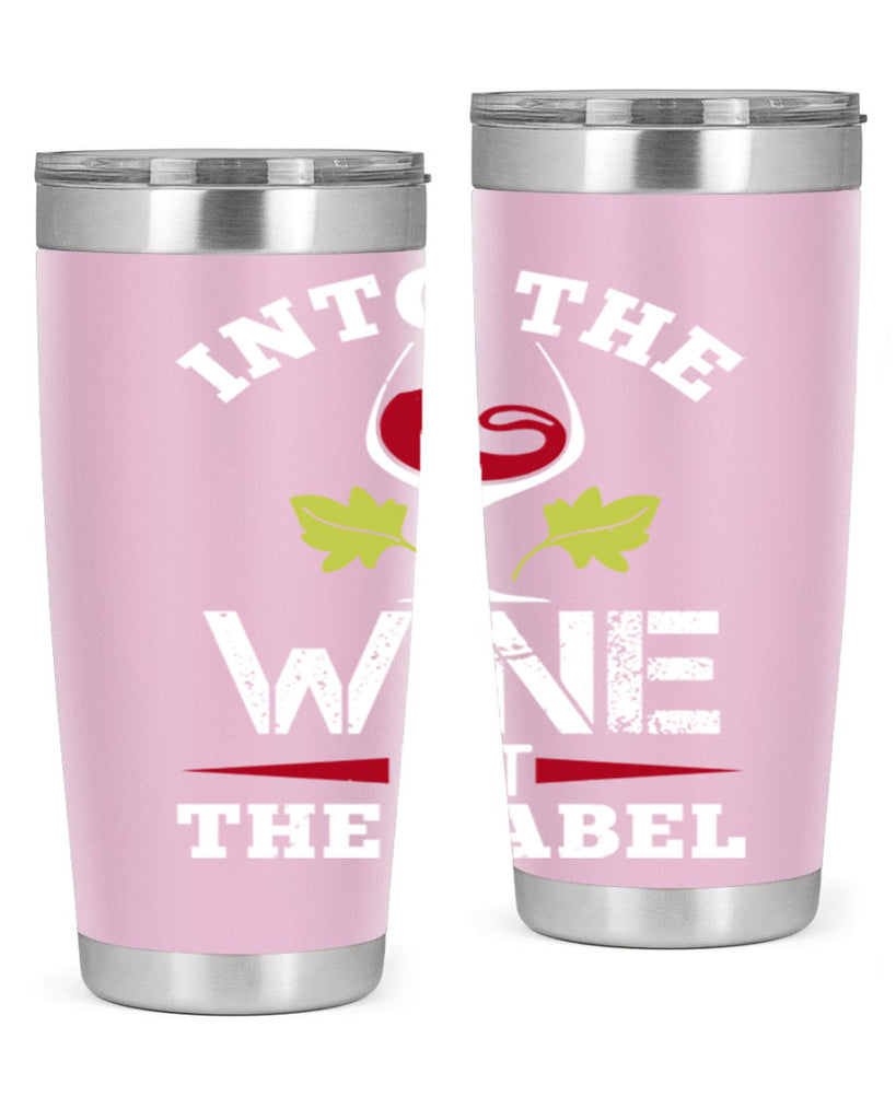 into the wine not the label 132#- wine- Tumbler