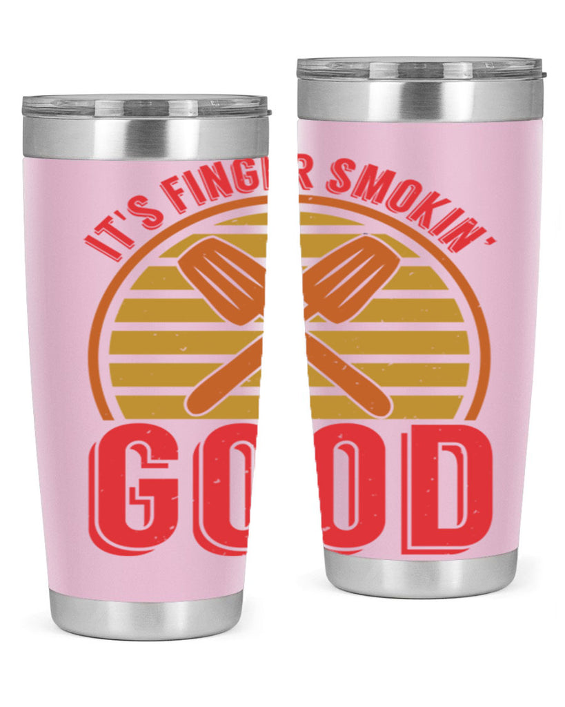 its finger smokin good 31#- bbq- Tumbler