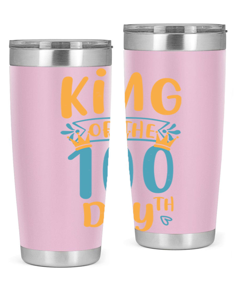 king of the th day 3#- 100 days of school- Tumbler