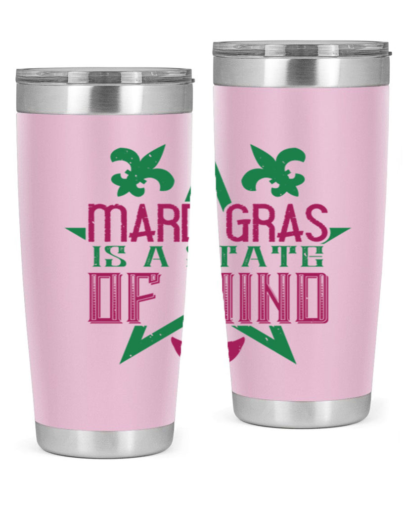 mardi gras is a state of mind 47#- mardi gras- Tumbler