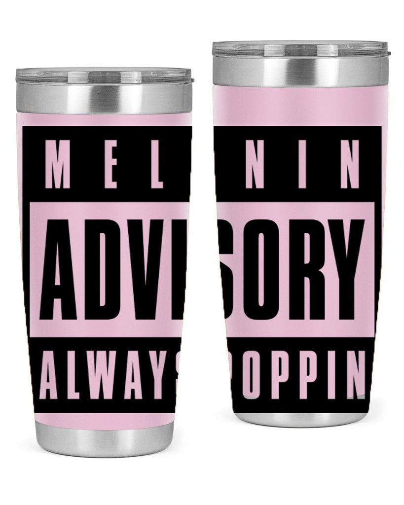 melanin advisory 80#- black words phrases- Cotton Tank