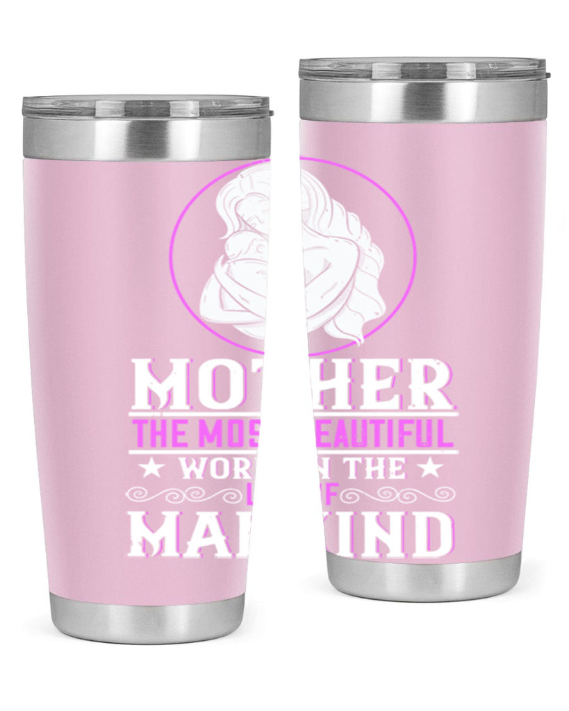 mother the most beautiful word on the lips of mankind 102#- mom- Tumbler